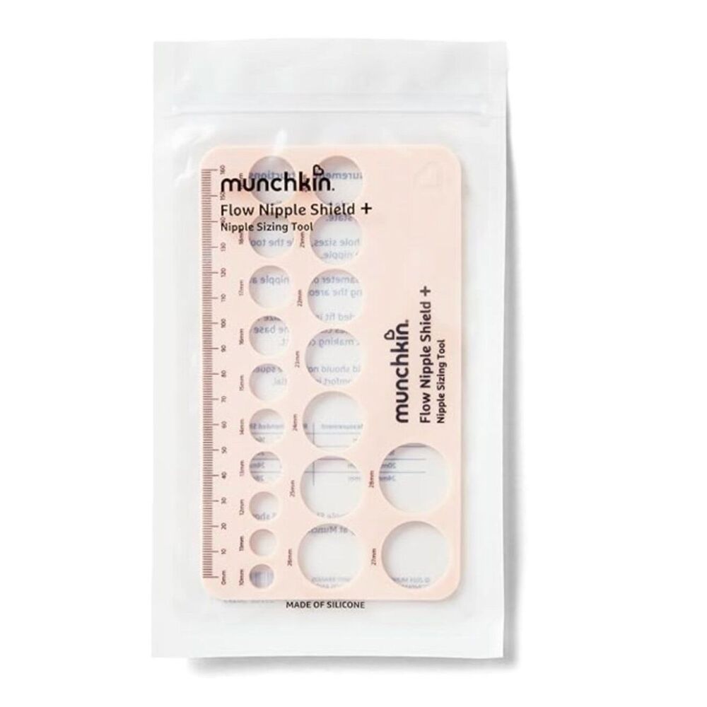 Munchkin Nipple Ruler Sizing Tool for Nipple Shields and Breast Pump Flanges NIB